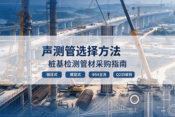 庆城声测管选型标准
